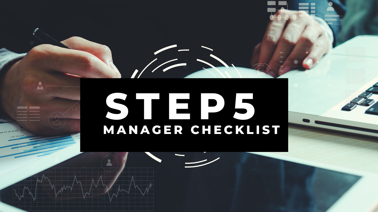 Step 5 Checklist Manager