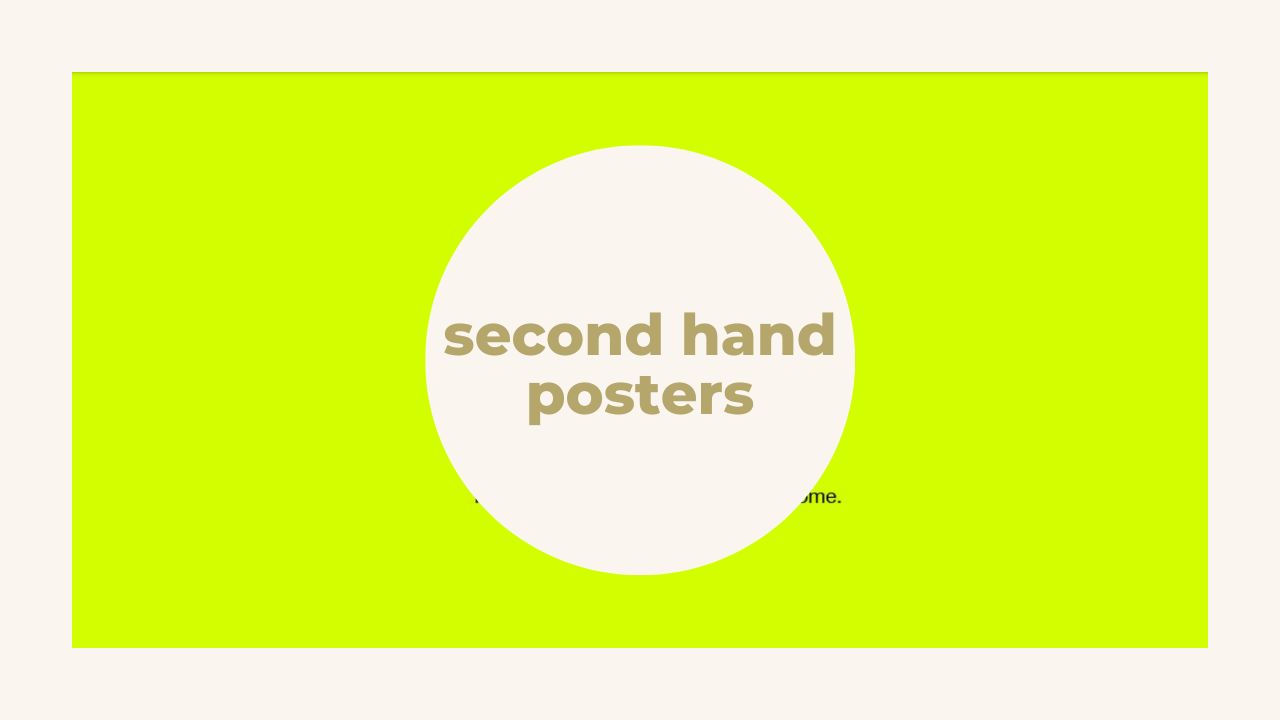 second home posters